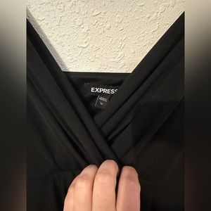 Express Black high low dress